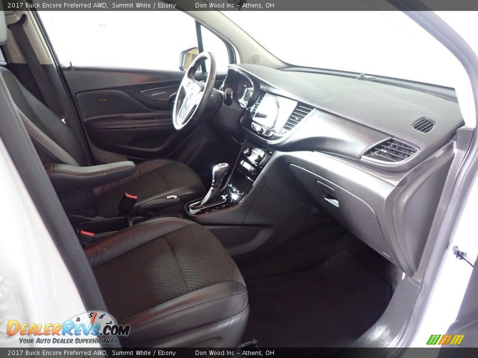 2017 Buick Encore Preferred AWD Summit White / Ebony Photo #23