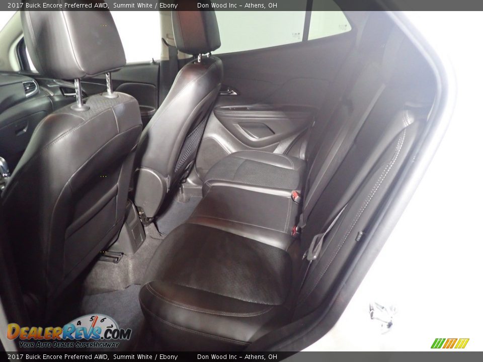 2017 Buick Encore Preferred AWD Summit White / Ebony Photo #25