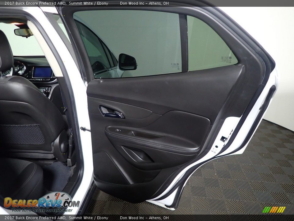 2017 Buick Encore Preferred AWD Summit White / Ebony Photo #26