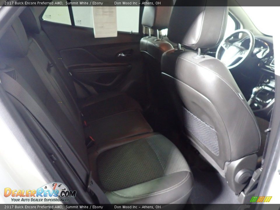 2017 Buick Encore Preferred AWD Summit White / Ebony Photo #27
