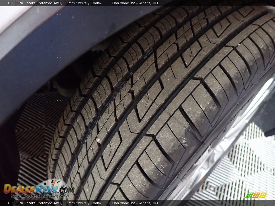 2017 Buick Encore Preferred AWD Summit White / Ebony Photo #31