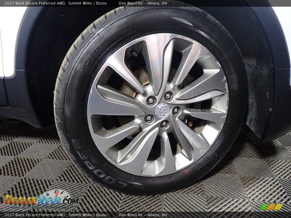 2017 Buick Encore Preferred AWD Summit White / Ebony Photo #32