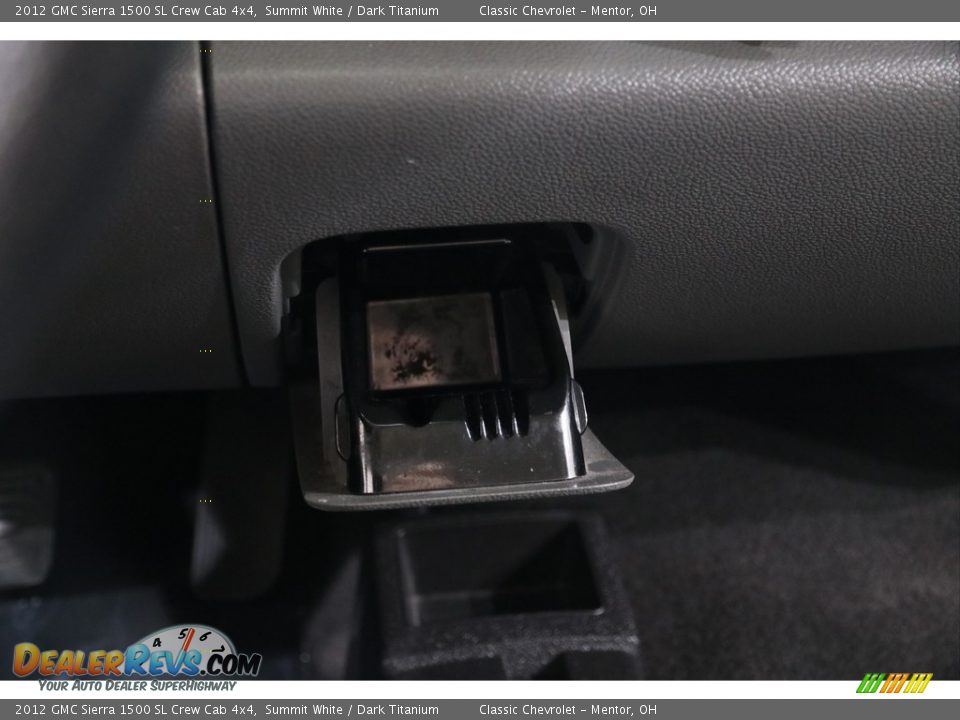 2012 GMC Sierra 1500 SL Crew Cab 4x4 Summit White / Dark Titanium Photo #10