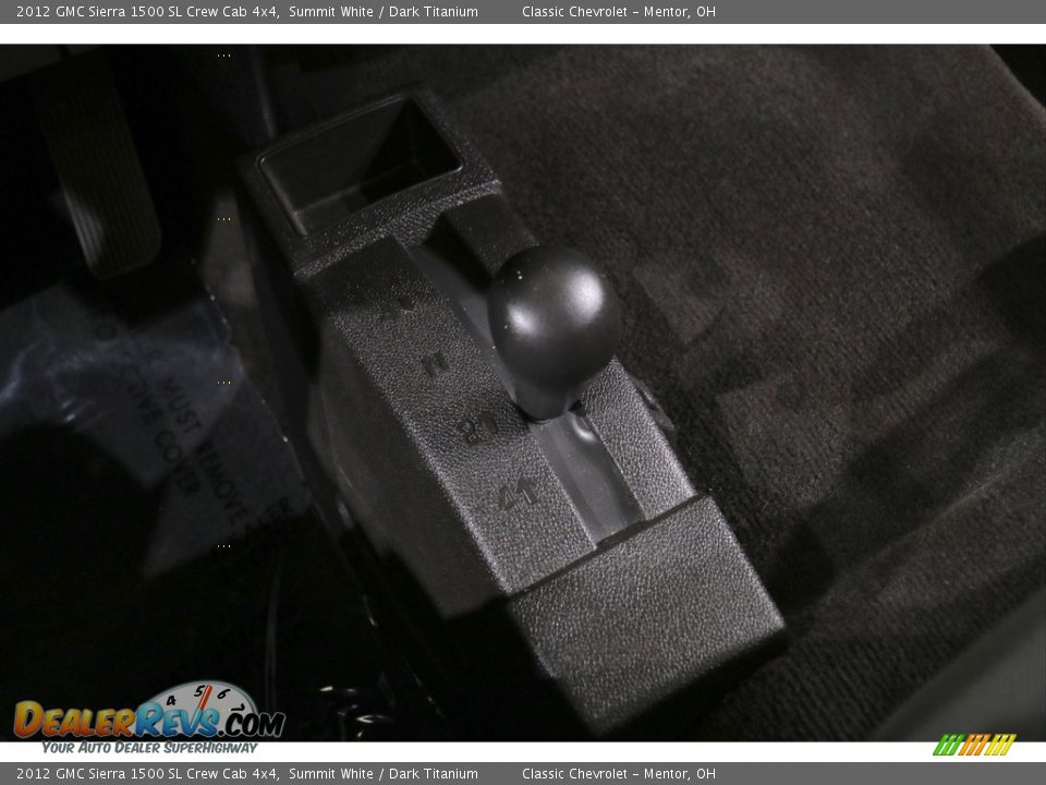 2012 GMC Sierra 1500 SL Crew Cab 4x4 Summit White / Dark Titanium Photo #11