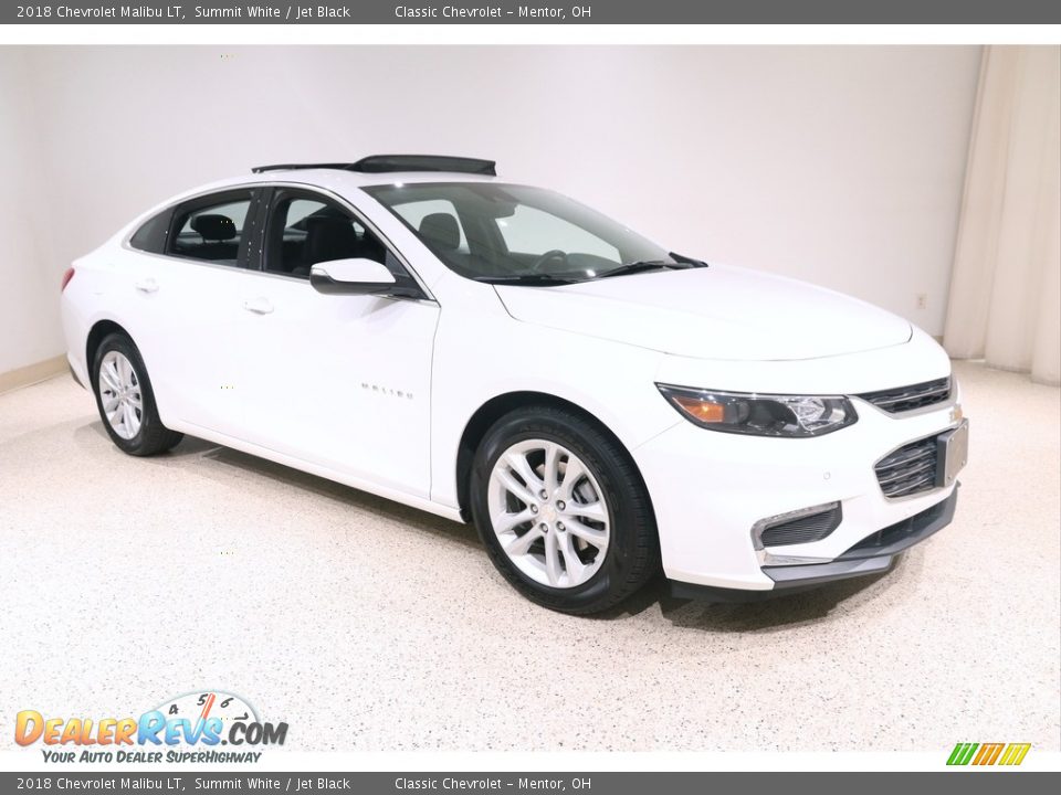 2018 Chevrolet Malibu LT Summit White / Jet Black Photo #1