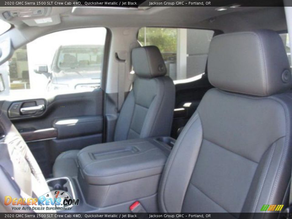 2020 GMC Sierra 1500 SLT Crew Cab 4WD Quicksilver Metallic / Jet Black Photo #3