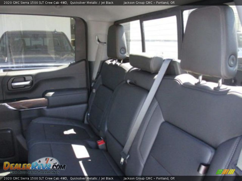 2020 GMC Sierra 1500 SLT Crew Cab 4WD Quicksilver Metallic / Jet Black Photo #4