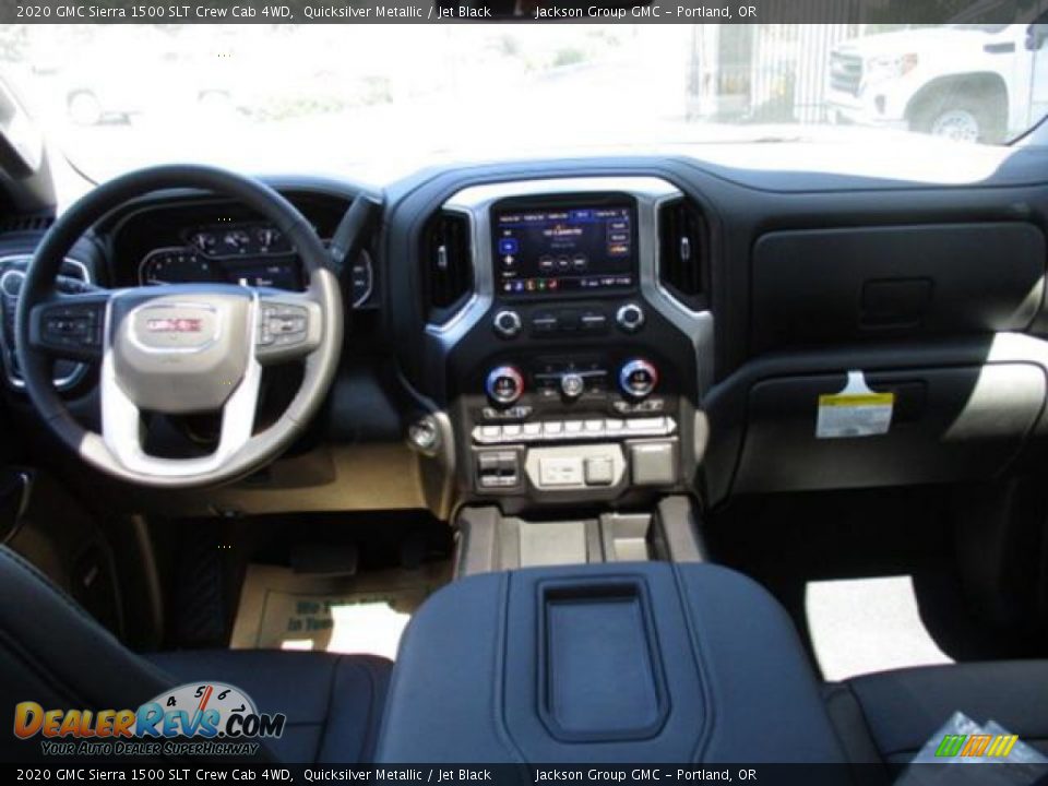 2020 GMC Sierra 1500 SLT Crew Cab 4WD Quicksilver Metallic / Jet Black Photo #5