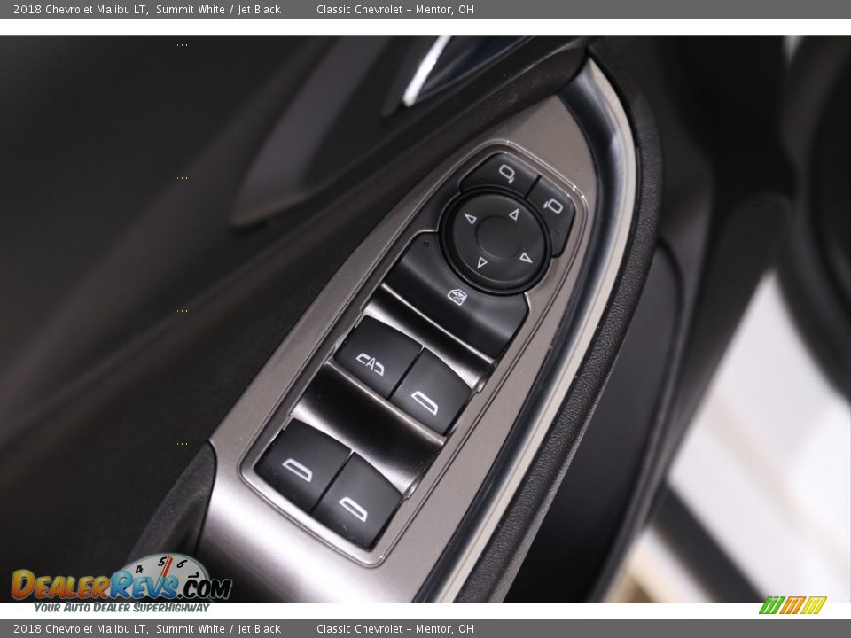2018 Chevrolet Malibu LT Summit White / Jet Black Photo #5