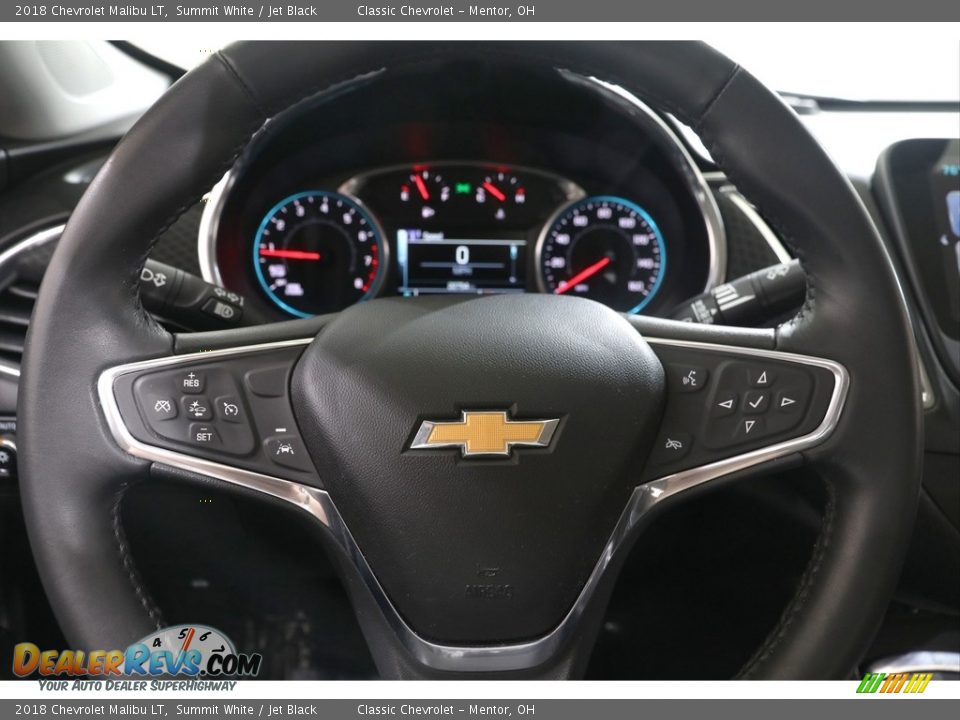 2018 Chevrolet Malibu LT Summit White / Jet Black Photo #7