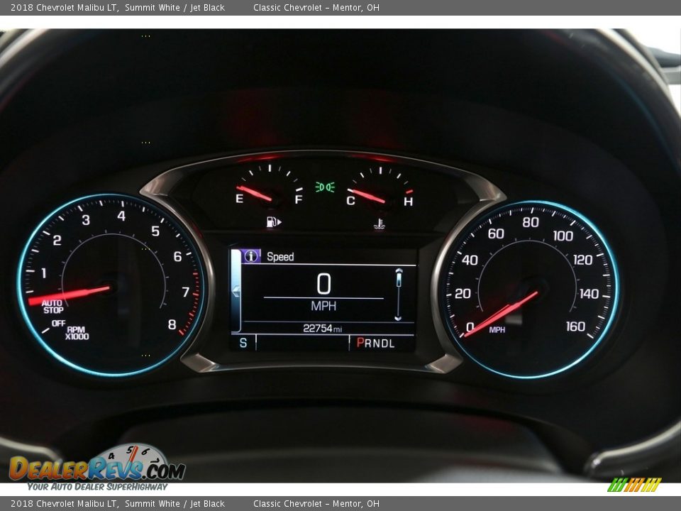 2018 Chevrolet Malibu LT Summit White / Jet Black Photo #8