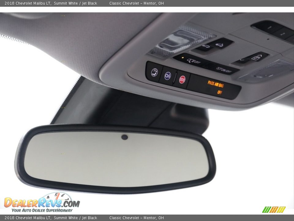 2018 Chevrolet Malibu LT Summit White / Jet Black Photo #9
