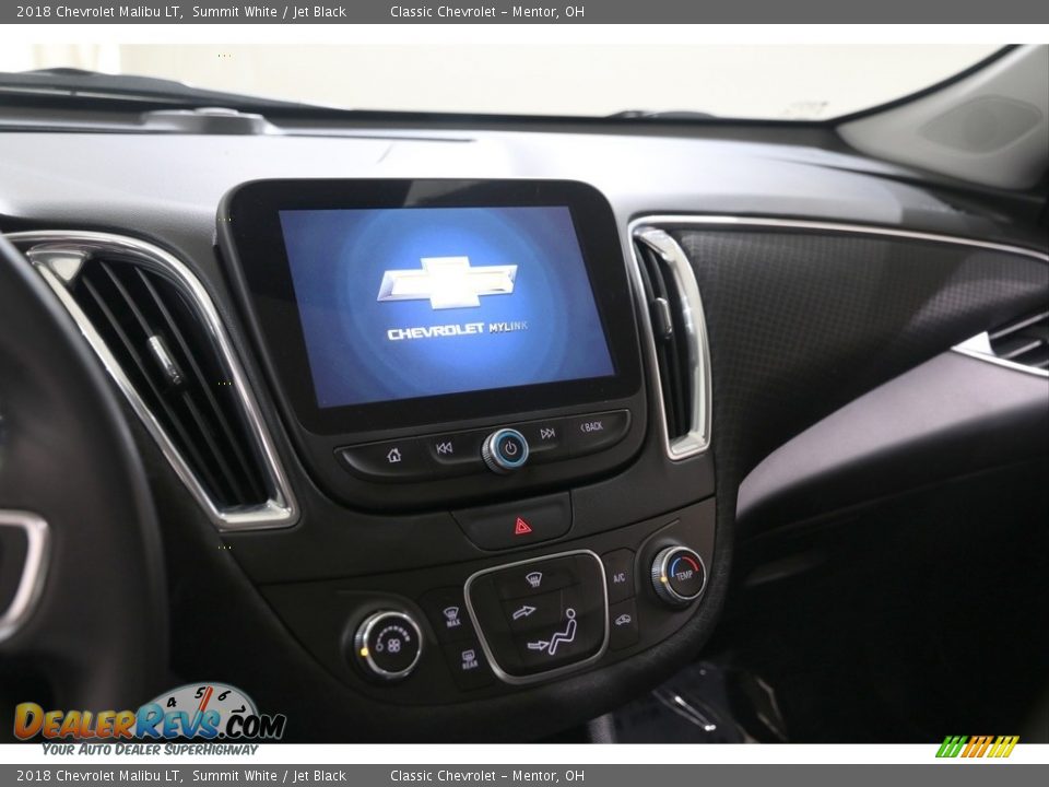 2018 Chevrolet Malibu LT Summit White / Jet Black Photo #10