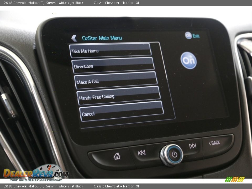 2018 Chevrolet Malibu LT Summit White / Jet Black Photo #18