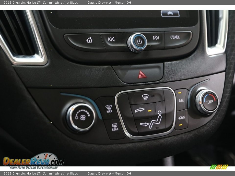 2018 Chevrolet Malibu LT Summit White / Jet Black Photo #20