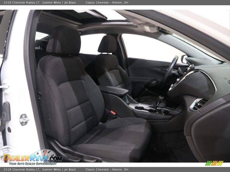 2018 Chevrolet Malibu LT Summit White / Jet Black Photo #22