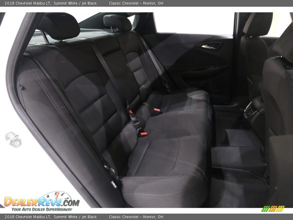 2018 Chevrolet Malibu LT Summit White / Jet Black Photo #23