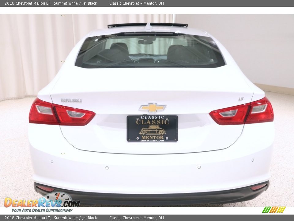 2018 Chevrolet Malibu LT Summit White / Jet Black Photo #25