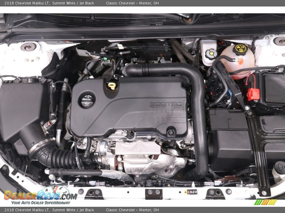 2018 Chevrolet Malibu LT Summit White / Jet Black Photo #26