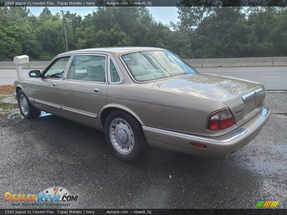 1999 Jaguar XJ Vanden Plas Topaz Metallic / Ivory Photo #6