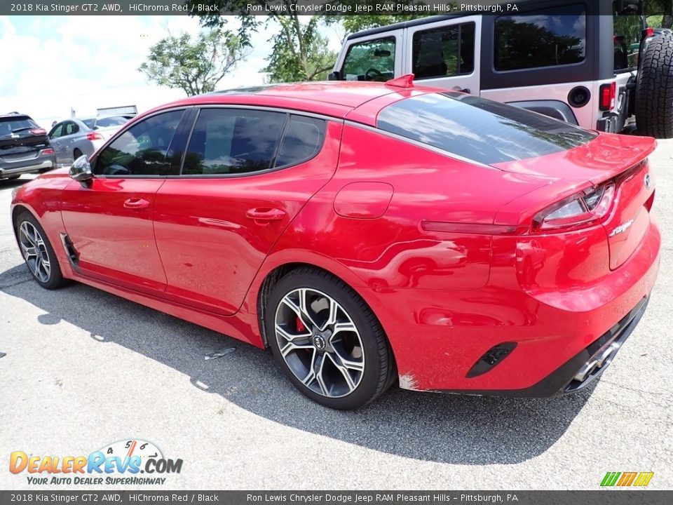 2018 Kia Stinger GT2 AWD HiChroma Red / Black Photo #3