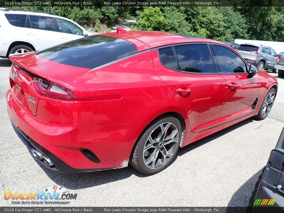 2018 Kia Stinger GT2 AWD HiChroma Red / Black Photo #4