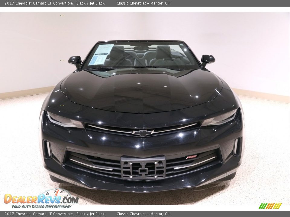 2017 Chevrolet Camaro LT Convertible Black / Jet Black Photo #3