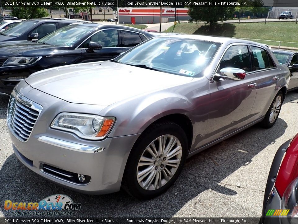 2011 Chrysler 300 C Hemi AWD Billet Silver Metallic / Black Photo #1