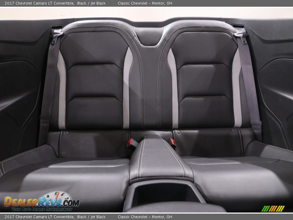 Rear Seat of 2017 Chevrolet Camaro LT Convertible Photo #30