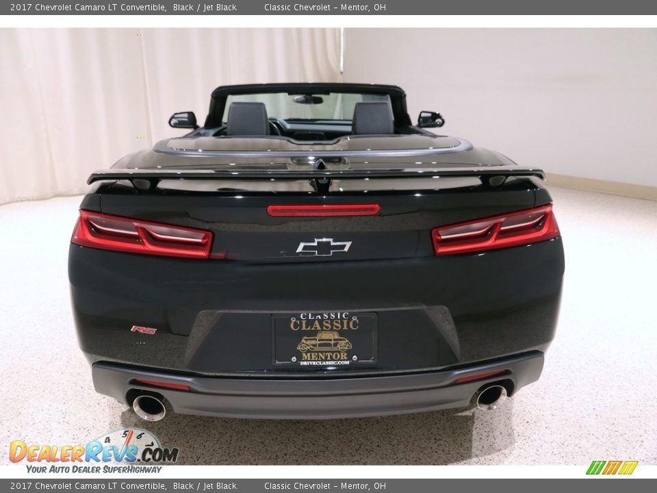 2017 Chevrolet Camaro LT Convertible Black / Jet Black Photo #32