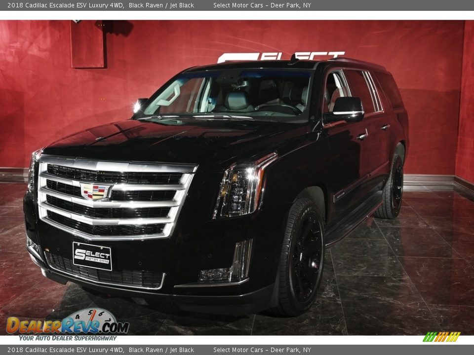 2018 Cadillac Escalade ESV Luxury 4WD Black Raven / Jet Black Photo #1