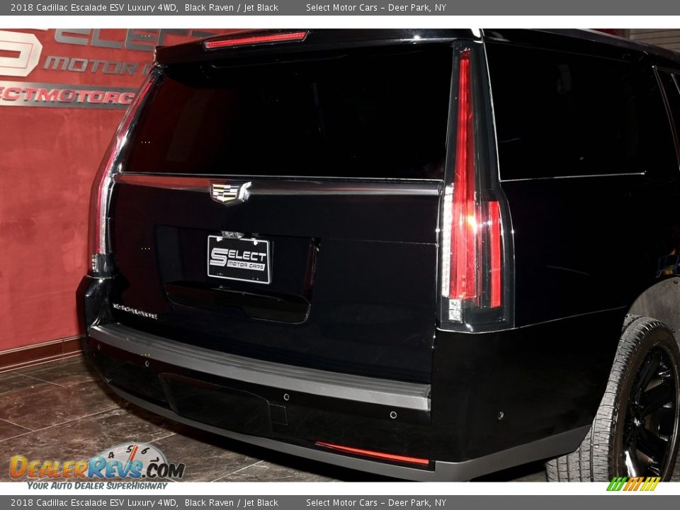 2018 Cadillac Escalade ESV Luxury 4WD Black Raven / Jet Black Photo #5
