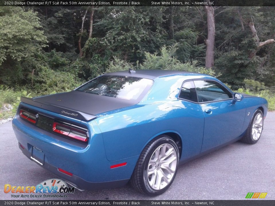 2020 Dodge Challenger R/T Scat Pack 50th Anniversary Edition Frostbite / Black Photo #6