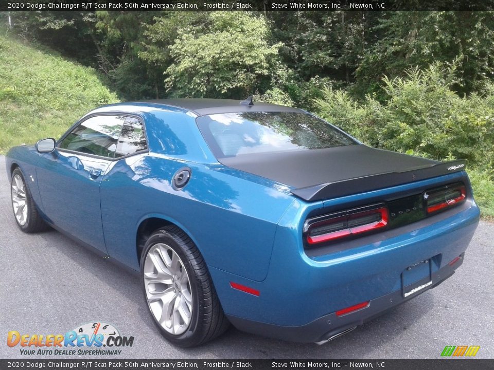2020 Dodge Challenger R/T Scat Pack 50th Anniversary Edition Frostbite / Black Photo #8