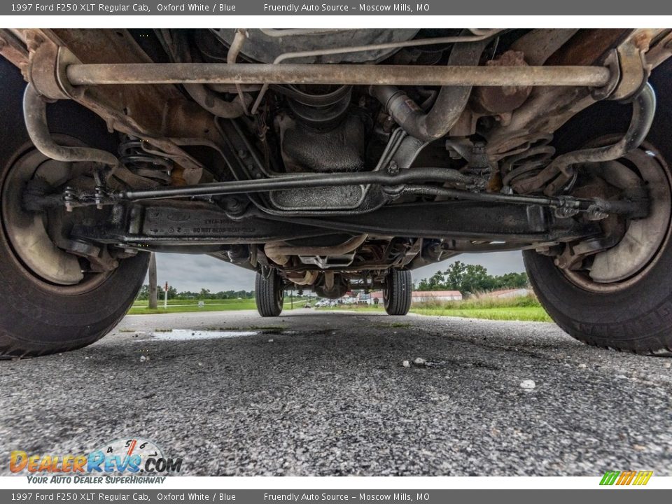 Undercarriage of 1997 Ford F250 XLT Regular Cab Photo #10