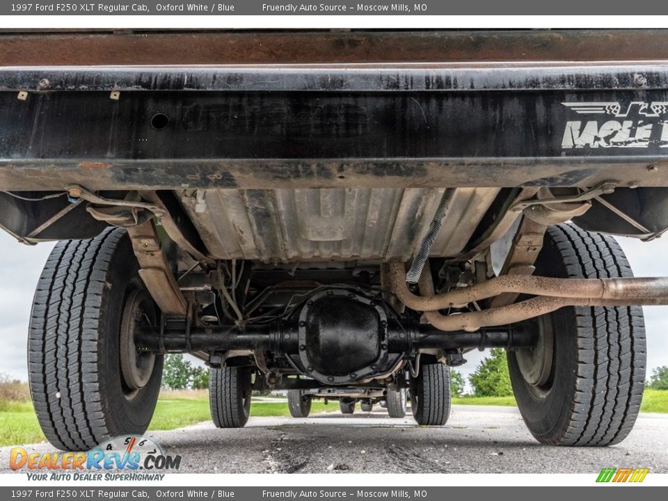 Undercarriage of 1997 Ford F250 XLT Regular Cab Photo #13