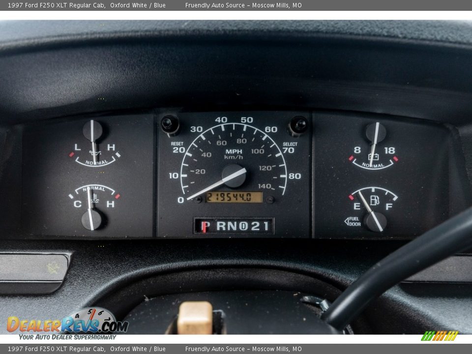 1997 Ford F250 XLT Regular Cab Gauges Photo #34