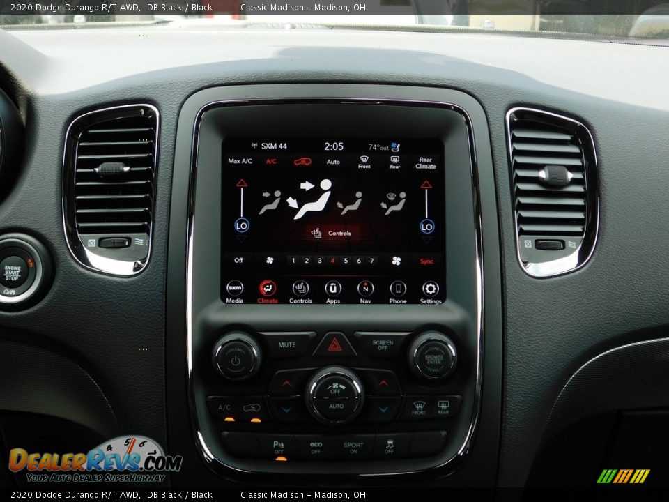 2020 Dodge Durango R/T AWD DB Black / Black Photo #13