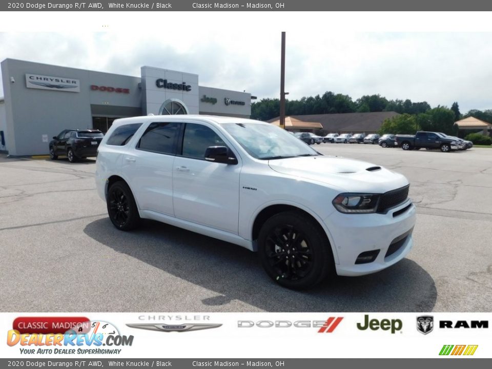 2020 Dodge Durango R/T AWD White Knuckle / Black Photo #1