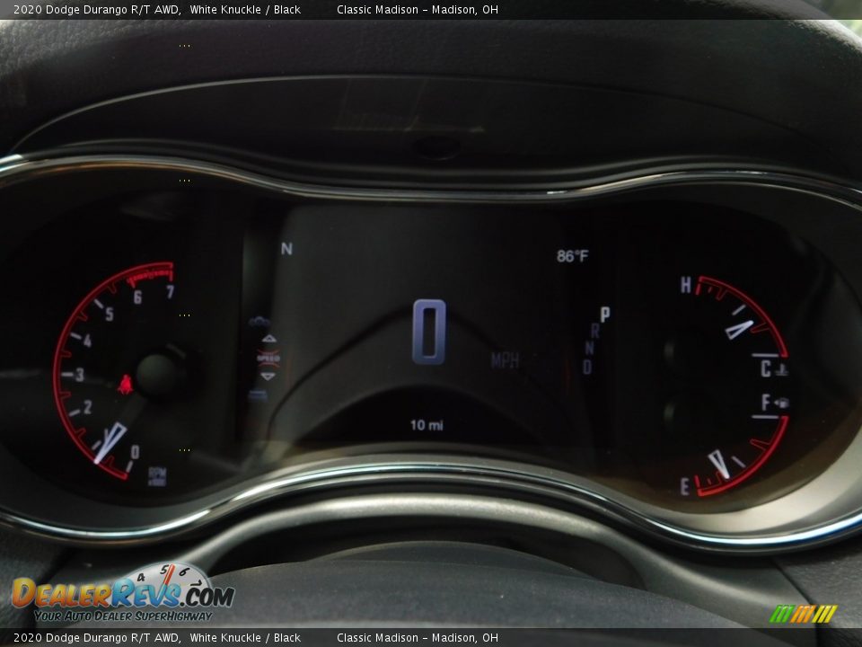 2020 Dodge Durango R/T AWD White Knuckle / Black Photo #11