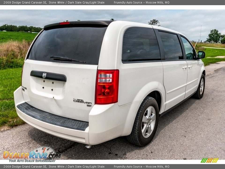 2009 Dodge Grand Caravan SE Stone White / Dark Slate Gray/Light Shale Photo #4