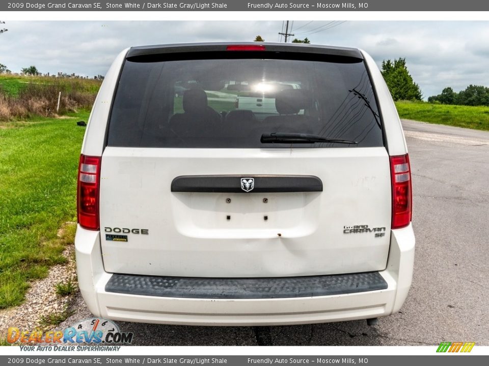 2009 Dodge Grand Caravan SE Stone White / Dark Slate Gray/Light Shale Photo #5