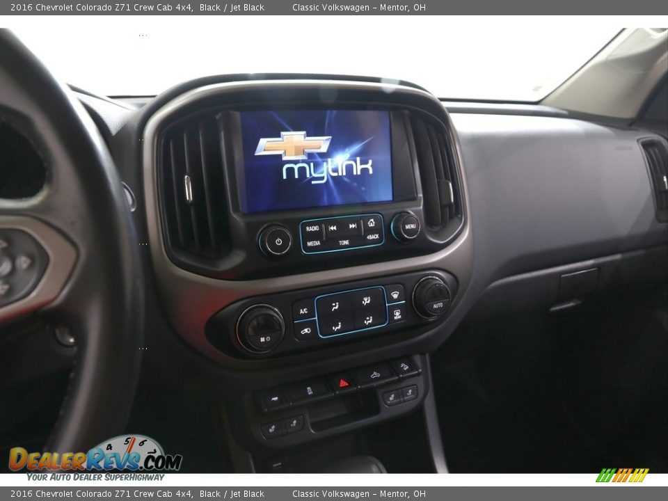 2016 Chevrolet Colorado Z71 Crew Cab 4x4 Black / Jet Black Photo #6