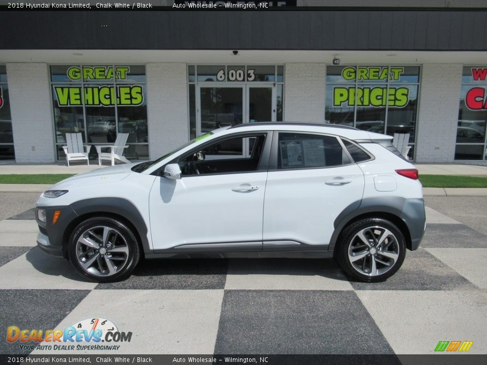 2018 Hyundai Kona Limited Chalk White / Black Photo #1