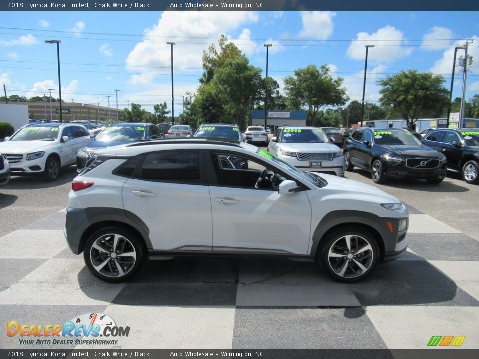 2018 Hyundai Kona Limited Chalk White / Black Photo #3