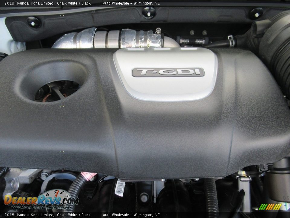 2018 Hyundai Kona Limited Chalk White / Black Photo #6