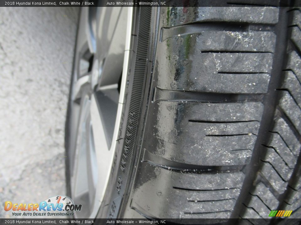 2018 Hyundai Kona Limited Chalk White / Black Photo #8