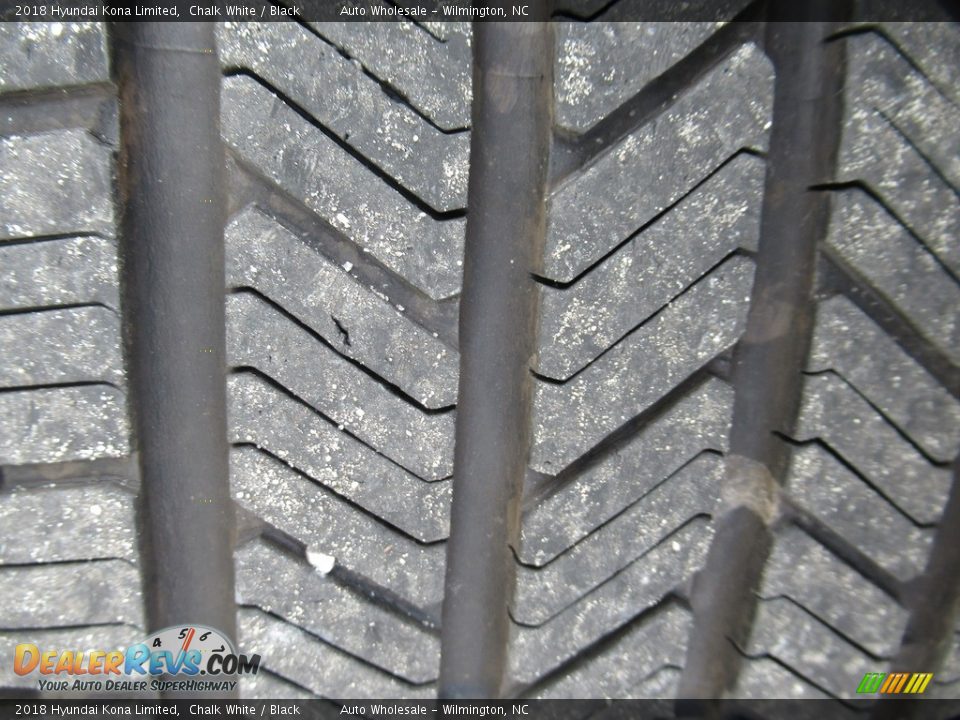2018 Hyundai Kona Limited Chalk White / Black Photo #9