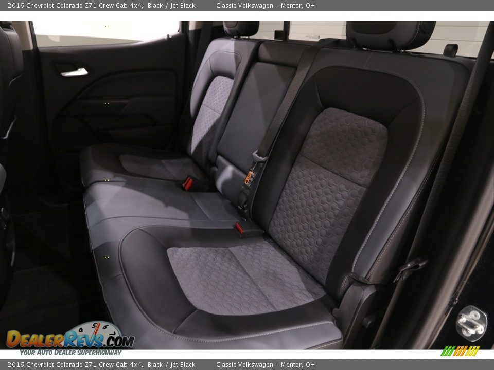2016 Chevrolet Colorado Z71 Crew Cab 4x4 Black / Jet Black Photo #20