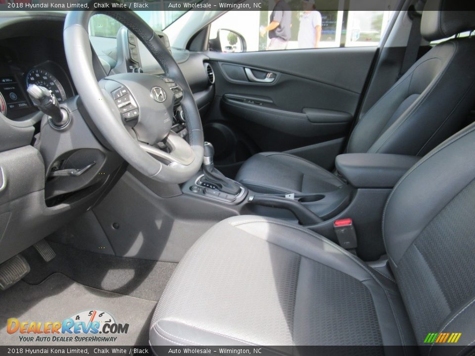 2018 Hyundai Kona Limited Chalk White / Black Photo #10